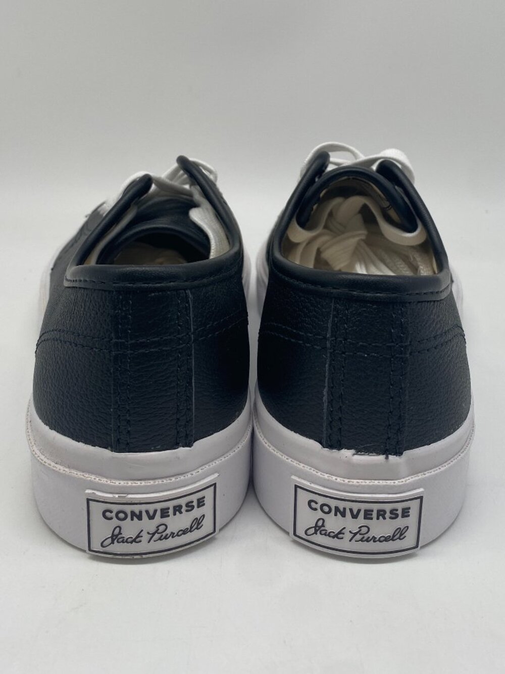CONVERSE JACK PURCELL LOW BLACK # 164224C US WOMEN VARIOUS SIZE - Picture 3 of 8